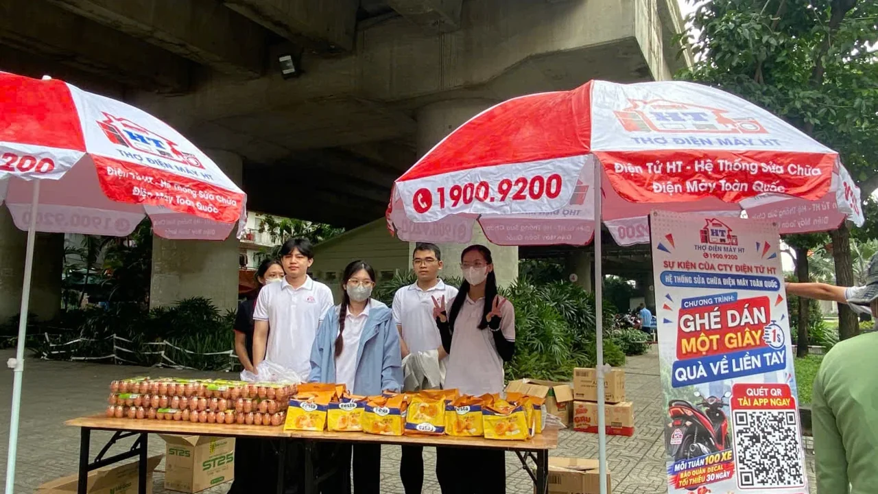 Buổi phát thực tế tại Bình Thạnh