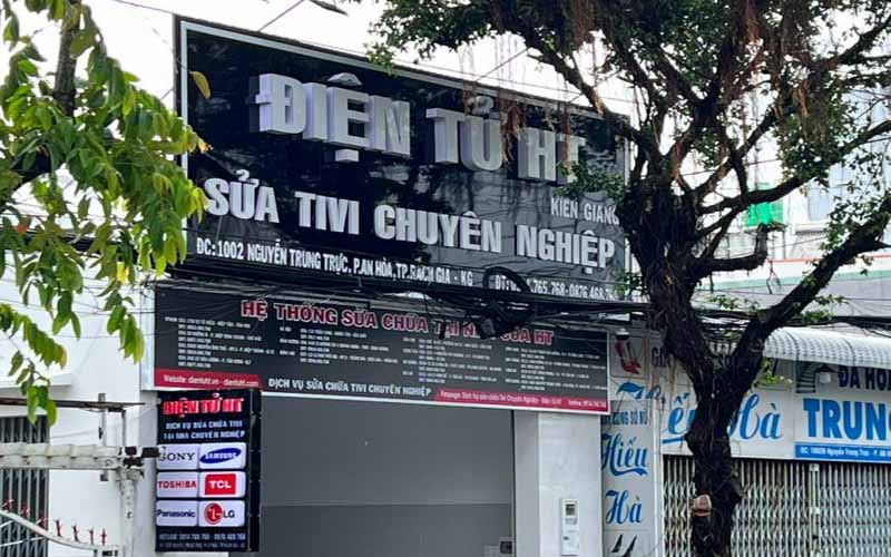 Sửa tivi mua bán tivi cũ tại Phú Quốc Kiên Giang - Điện Tử HT