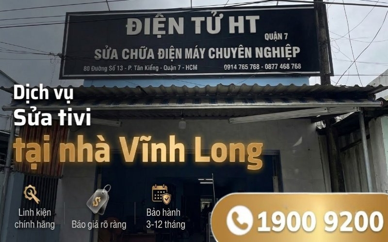 Sửa tivi tại Vĩnh Long