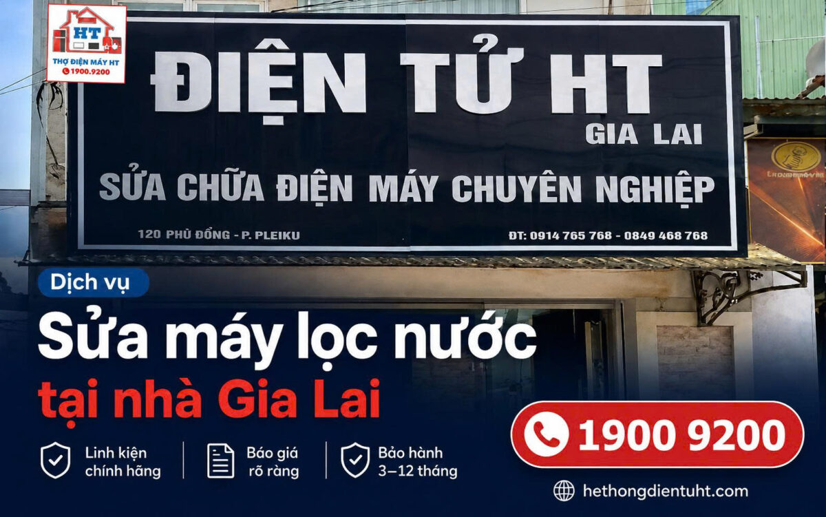 Sửa máy lọc nước tại Gia Lai