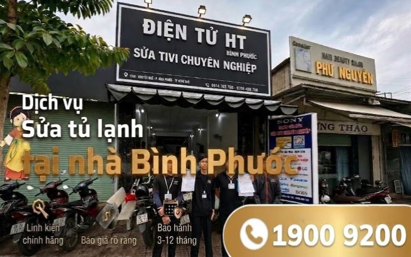 Sửa tủ lạnh tại Bình Phước;
