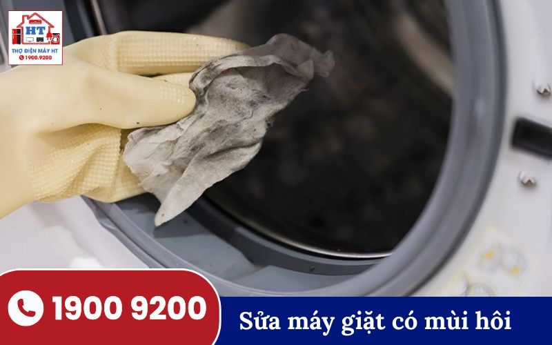 Trạm HT Long An nhận sửa máy giặt có mùi hôi tận nhà - Liên hệ đặt lịch ngay.
