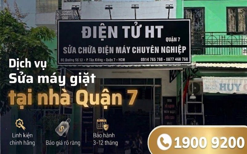 Sửa máy giặt tại Quận 7