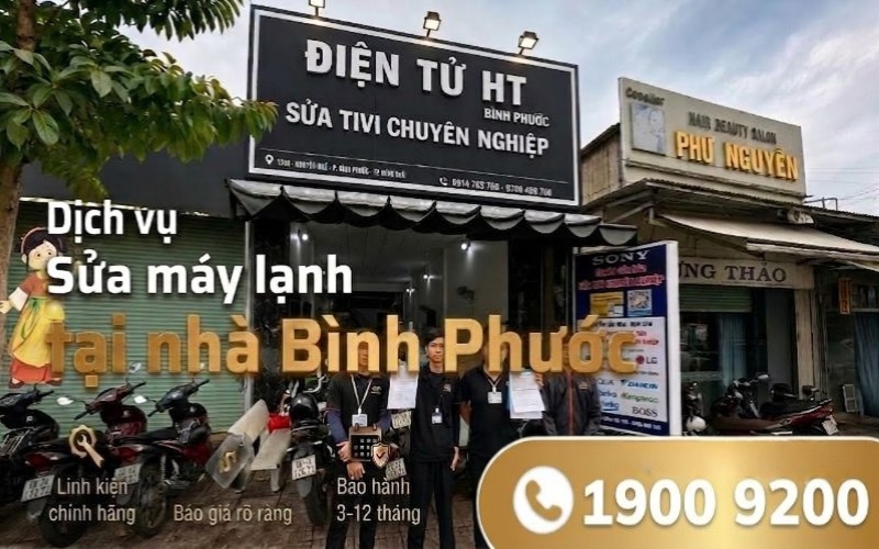 Sửa máy lạnh tại Bình Phước