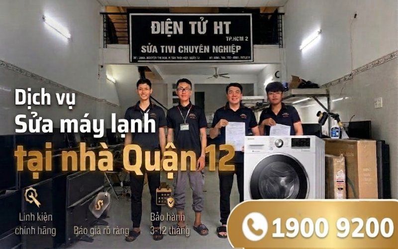 Sửa máy lạnh tại Quận 12