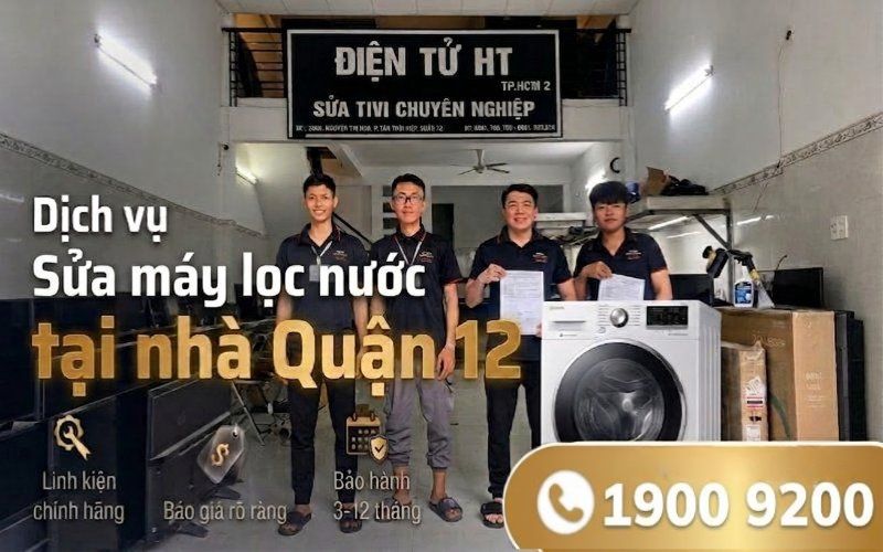 Sửa máy lọc nước tại Quận 12