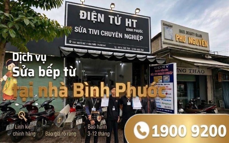 Sửa bếp từ tại Bình Phước