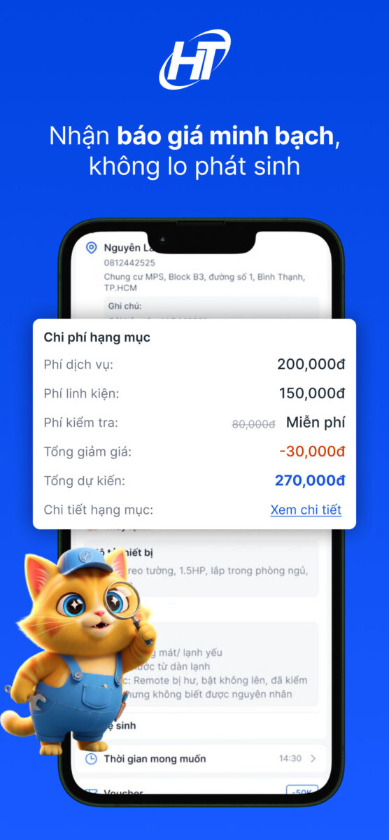App Thợ Điện Máy HT