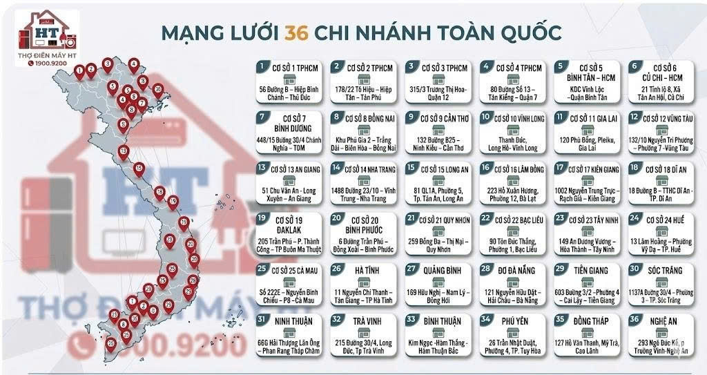 ĐIỆN TỬ HT - DỊCH VỤ SỬA BẾP TỪ TẠI NHÀ