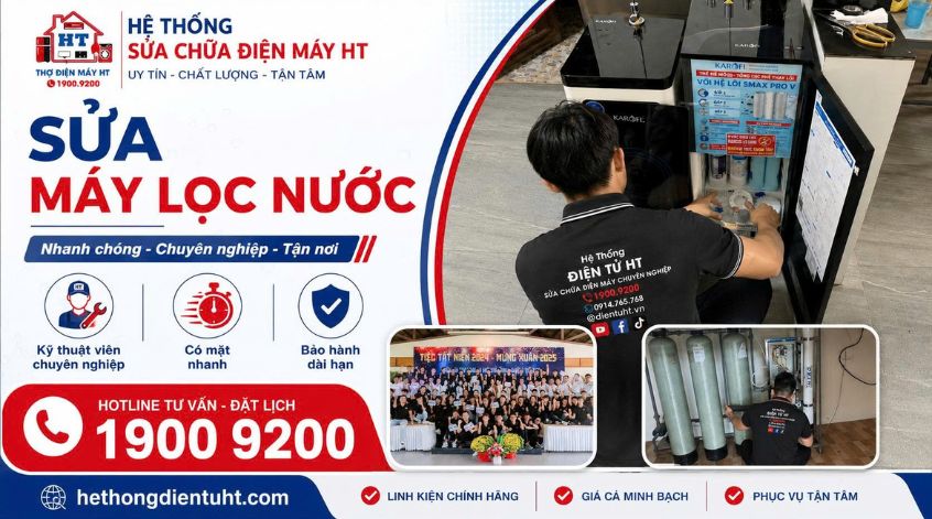 dịch vụ sửa máy lọc nước tại nhà