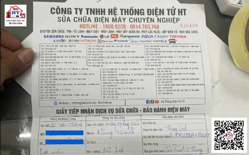 Chính sách ảo hành dài hạn khi sửa máy rửa chén tại nhà
