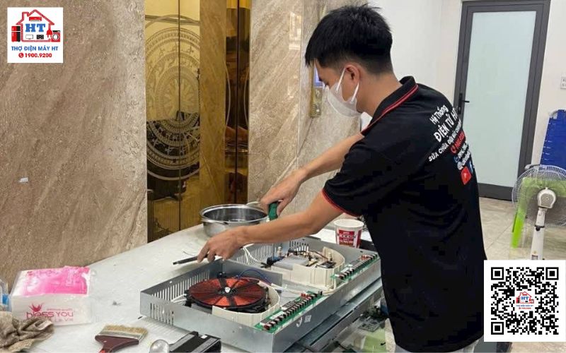 Dịch vụ sửa bếp từ Bình Tân tại nhà - Kỹ thuật HT kiểm tra