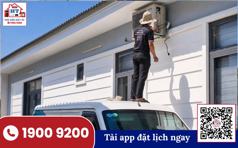 Thợ sửa máy lạnh chuyên nghiệp tại Nghệ An Kỹ thuật viên HT kiểm tra, sửa máy lạnh tại nhà Nghệ An