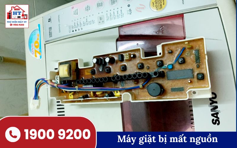 Sửa máy giặt Nghệ An: Lỗi mất nguồn Máy giặt bị mất nguồn, một trong những lỗi thường gặp khi sửa máy giặt tại nhà Nghệ An
