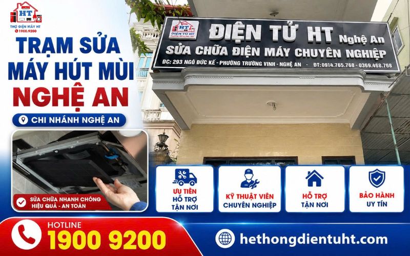 Sửa máy hút mùi Nghệ An
