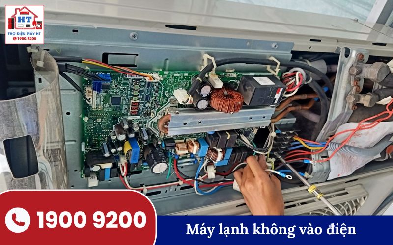 Máy lạnh không vào điện - Lỗi thường gặp Dấu hiệu máy lạnh không vào điện, cần dịch vụ sửa máy lạnh Đồng Tháp của Điện Tử HT