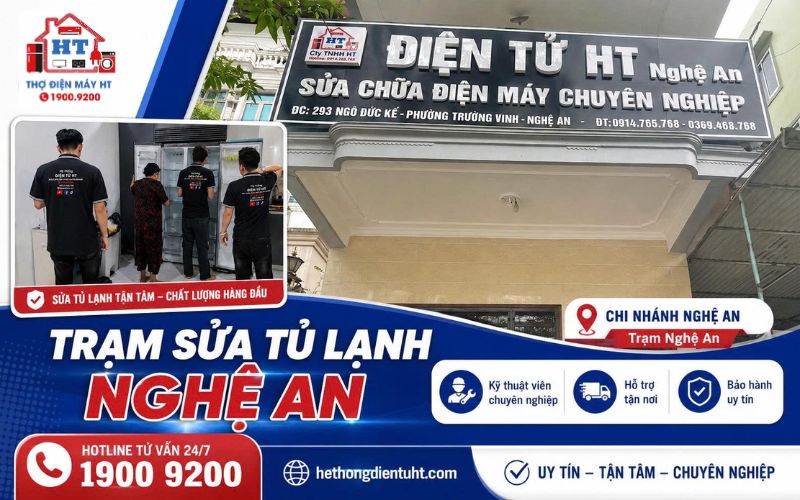 Sửa tủ lạnh tại nhà Nghệ An