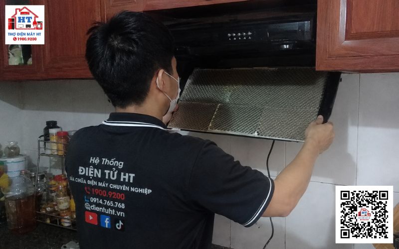 Dịch vụ sửa máy hút mùi Bình Tân tận nhà - Hệ Thống Điện Tử HT