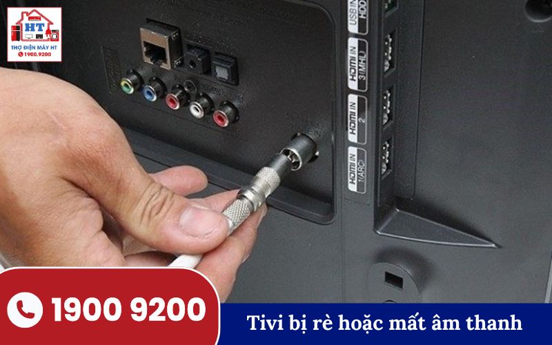 Sửa tivi bị rè hoặc mất âm thanh tại nhà Đồng Tháp.