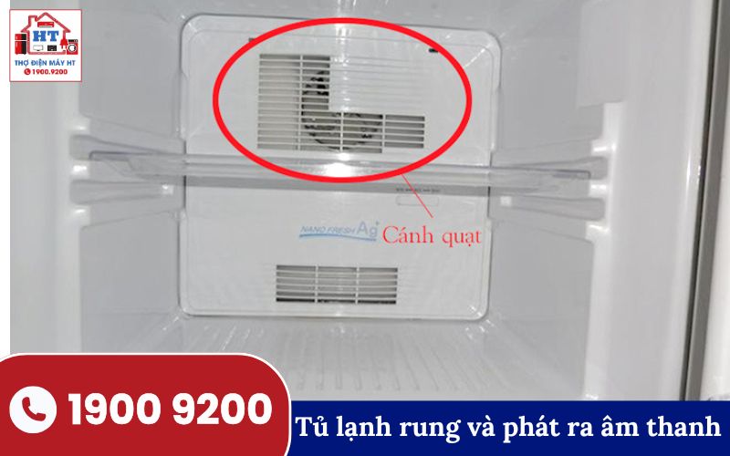 Tủ lạnh rung và kêu, cần sửa ngay Tủ lạnh rung và phát ra âm thanh lạ, dấu hiệu cần sửa tủ lạnh Nghệ An