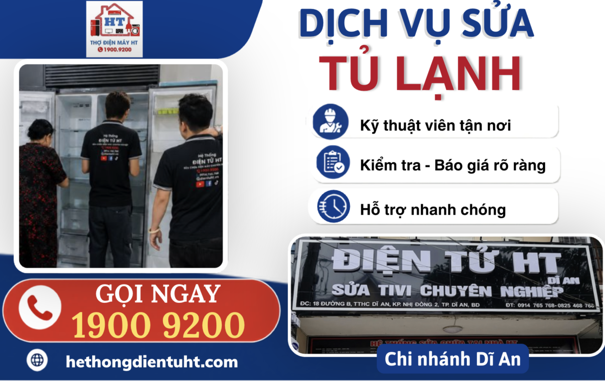Kỹ thuật HT chuyên sửa máy lạnh tại Dĩ An - Đặt lịch ngay để được tư vấn và sữa chữa