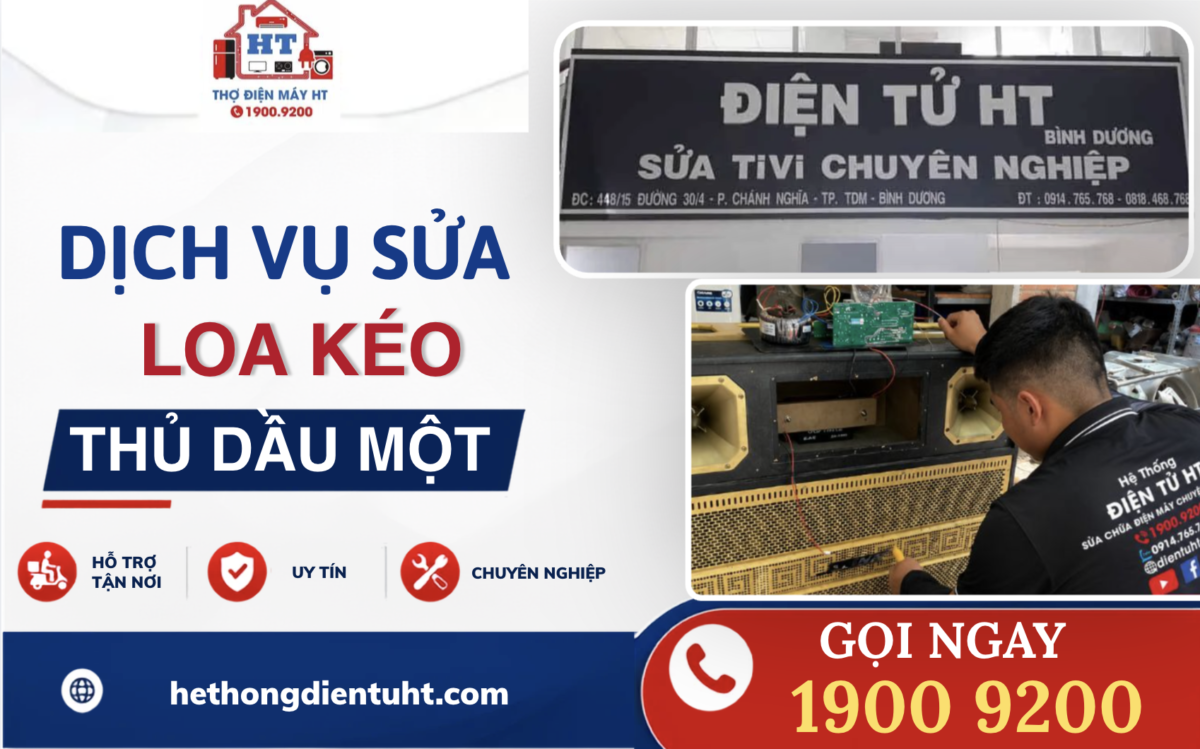 Kỹ thuật HT chuyên nhận sửa loa kéo tận nhà - Liên hệ ngay hotline 1900 9200 để được tư vấn kỹ càng