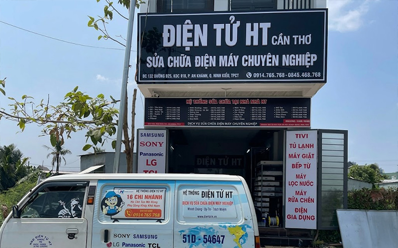 Trạm Điện Tử HT Cần Thơ Trạm sửa máy rửa chén Điện Tử HT tại Cần Thơ hỗ trợ khách hàng