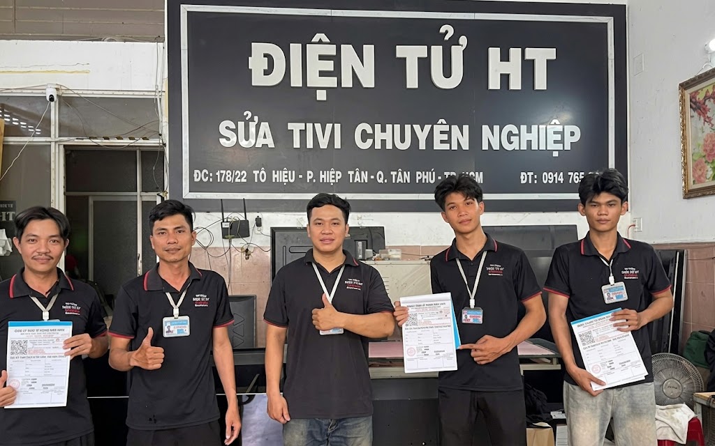 Trạm Điện Tử HT tại Tân Phú Trạm hỗ trợ sửa máy rửa chén của Điện Tử HT tại quận Tân Phú