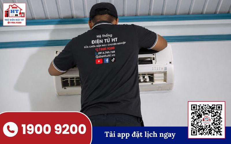 Ảnh kỹ thuật viên 2 - Điện Tử HT Kỹ thuật viên Điện Tử HT sửa máy lạnh tại Long An