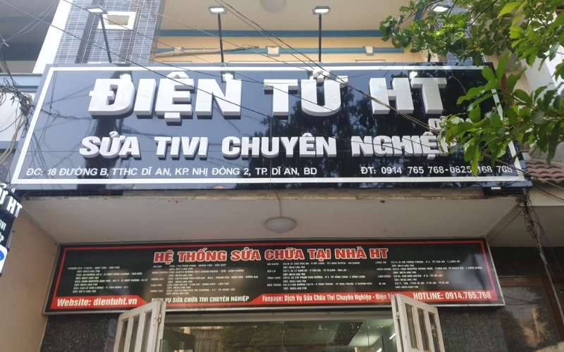 Trạm Điện Tử HT Dĩ An tại khu phố Nhị Đồng 2, phường Dĩ An