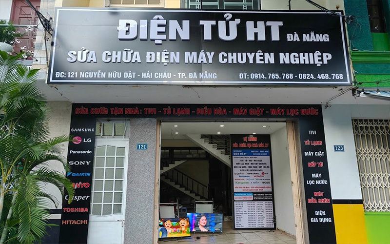 Trạm dịch vụ Điện Tử HT tại Đà Nẵng Trạm sửa quạt hơi nước của Hệ Thống Điện Tử HT tại Đà Nẵng