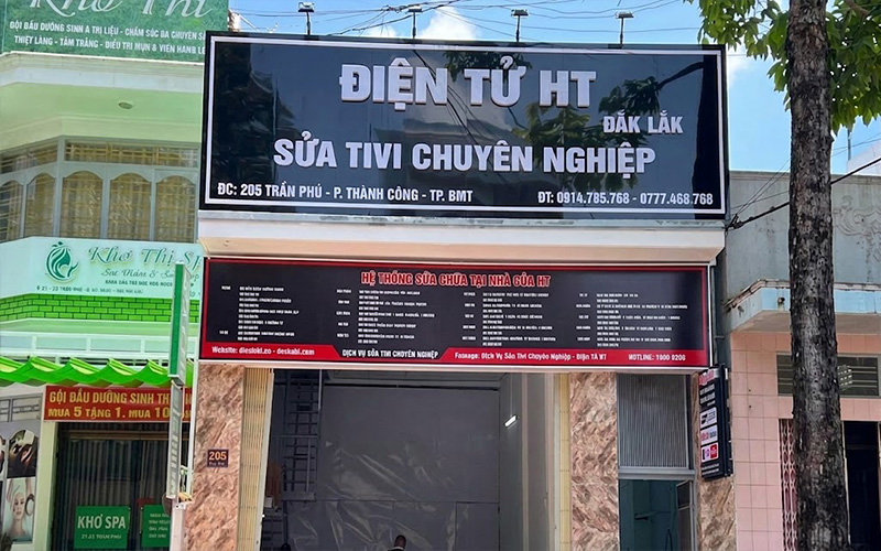 Trạm sửa loa kéo HT Đắk Lắk Trạm sửa loa kéo của Hệ Thống Điện Tử HT tại Đắk Lắk