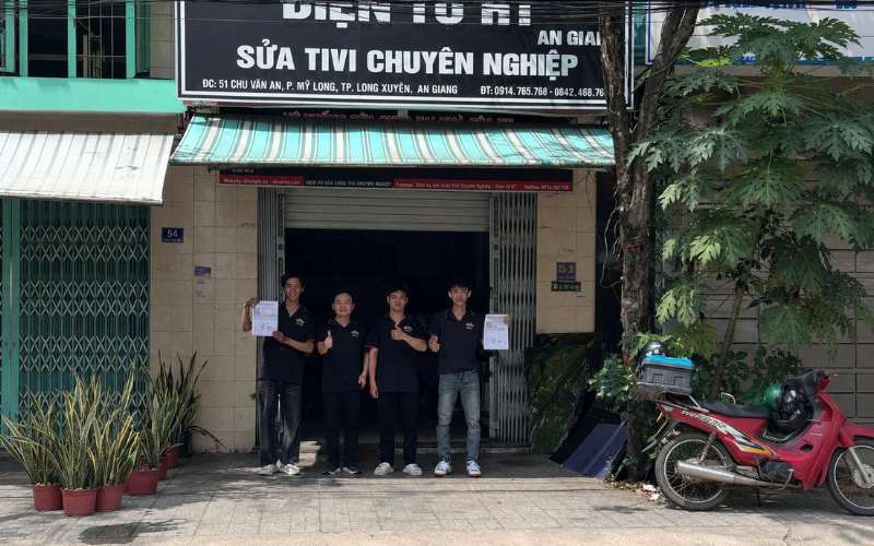 Hình ảnh điểm tiếp nhận Trạm An Giang