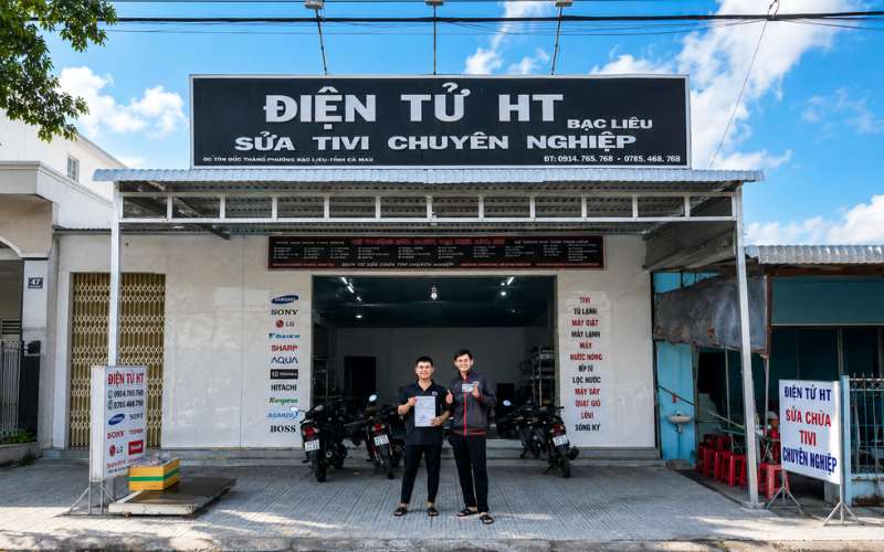 Hình ảnh điểm tiếp nhận Trạm Bạc Liêu