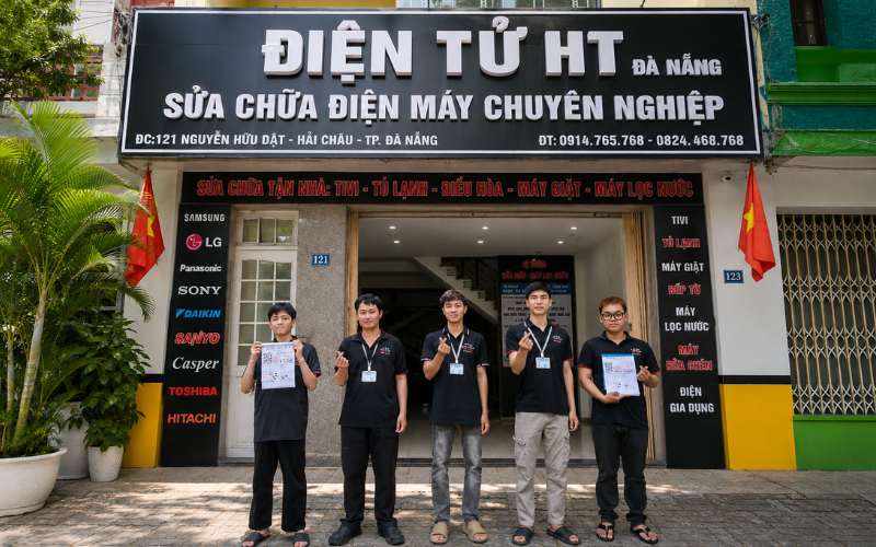 Hình ảnh điểm tiếp nhận Trạm Đà Nẵng