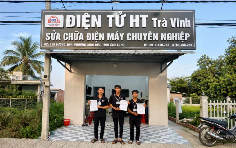 Hình ảnh điểm tiếp nhận Trạm Trà Vinh