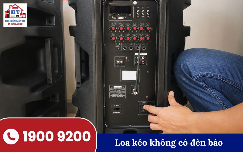 Loa kéo không lên nguồn Loa kéo không lên nguồn, không vào điện tại Phan Thiết
