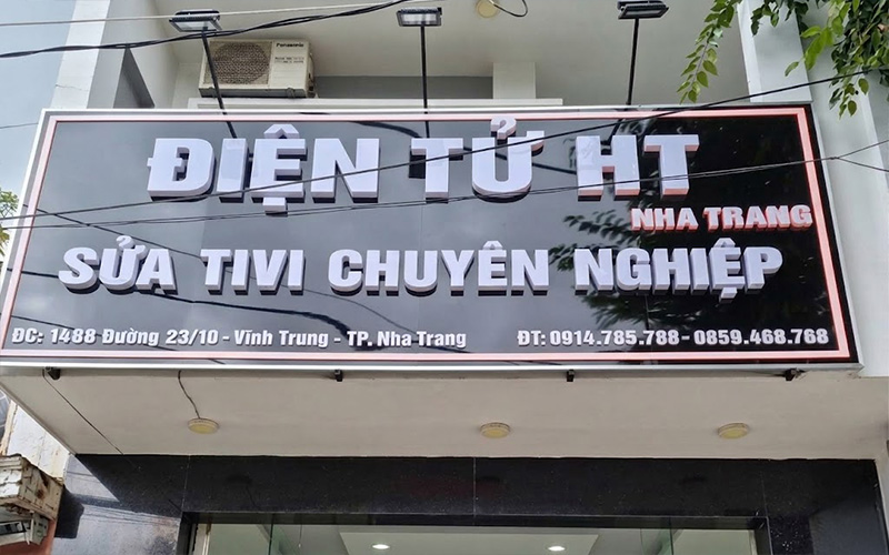 Trạm hỗ trợ sửa loa kéo tại Nha Trang Điểm tiếp nhận sửa loa kéo của Hệ Thống Điện Tử HT tại Nha Trang