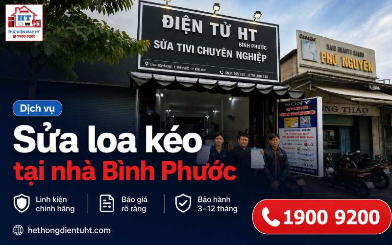 Sửa Loa Kéo Bình Phước – Liên Hệ Kiểm Tra Tại Nhà Miễn Phí