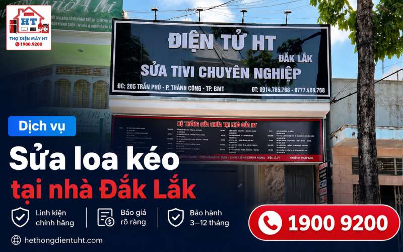 Sửa Loa Kéo Đắk Lắk – Miễn Phí Kiểm Tra 100% Tận Nhà
