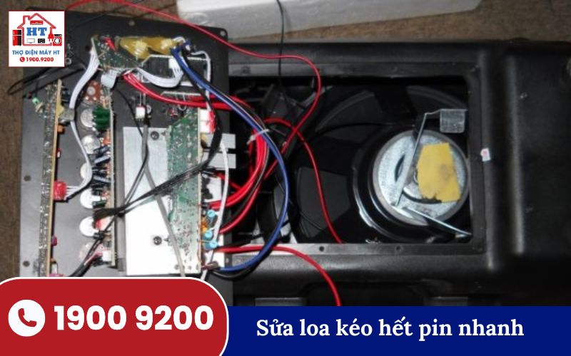 Loa kéo hết pin nhanh Loa kéo bị hết pin nhanh, không giữ được nguồn điện khi sử dụng ở Phan Thiết