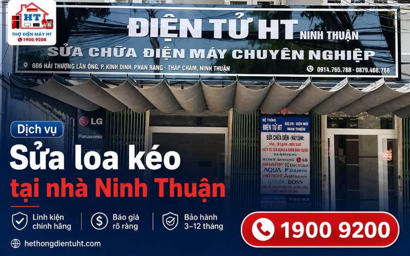 Sửa Loa Kéo Ninh Thuận – Trạm HT Điều Phối Kỹ Thuật Tận Nhà