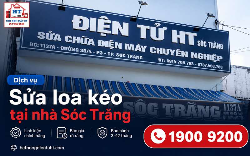 Sửa Loa Kéo Sóc Trăng – Trạm HT Điều Phối Kỹ Thuật Tận Nhà
