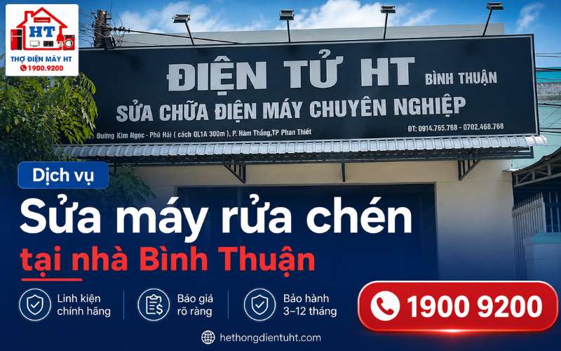 Sửa Máy Rửa Chén Phan Thiết – Kiểm Tra Tại Nhà Miễn Phí