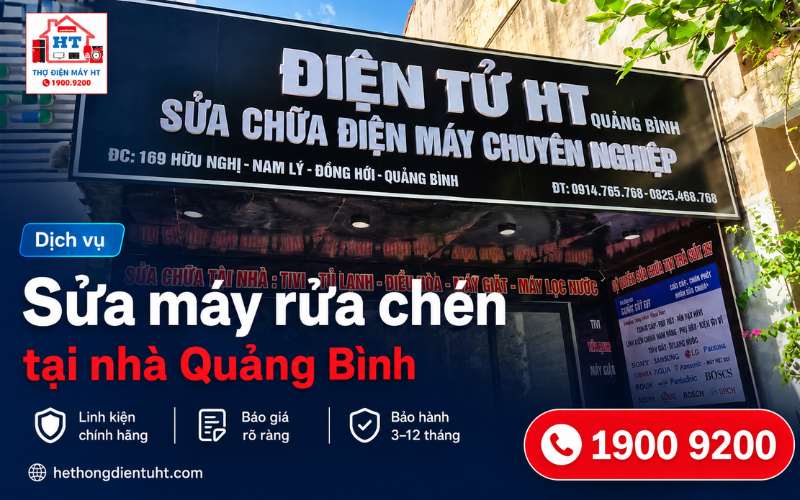 Sửa Máy Rửa Chén Quảng Bình – Kiểm Tra Miễn Phí Tại Nhà