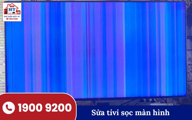 Tivi hiển thị sọc ngang, sọc dọc, tình trạng màn hình bị soc