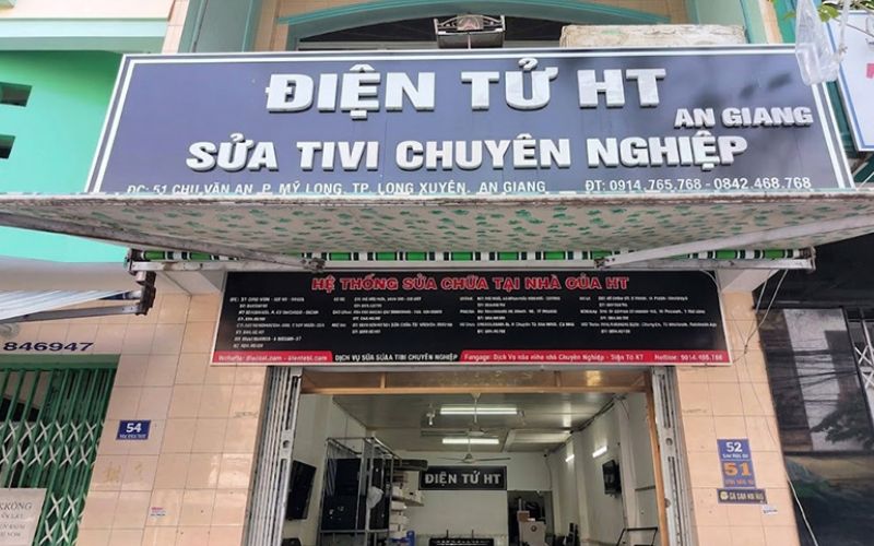 Trạm Điện Tử HT An Giang tại 51 Chu Văn An - P. Mỹ Long - TP. Long Xuyên - An Giang