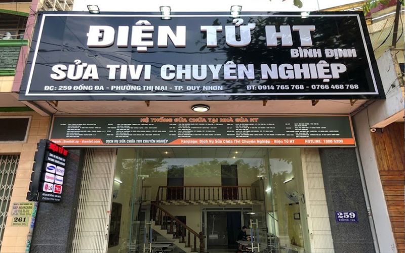 Trạm Điện Tử HT Bình Định tại 259 Đống Đa - Phường Thị Nại - TP. Quy Nhơn - Tỉnh Bình Định
