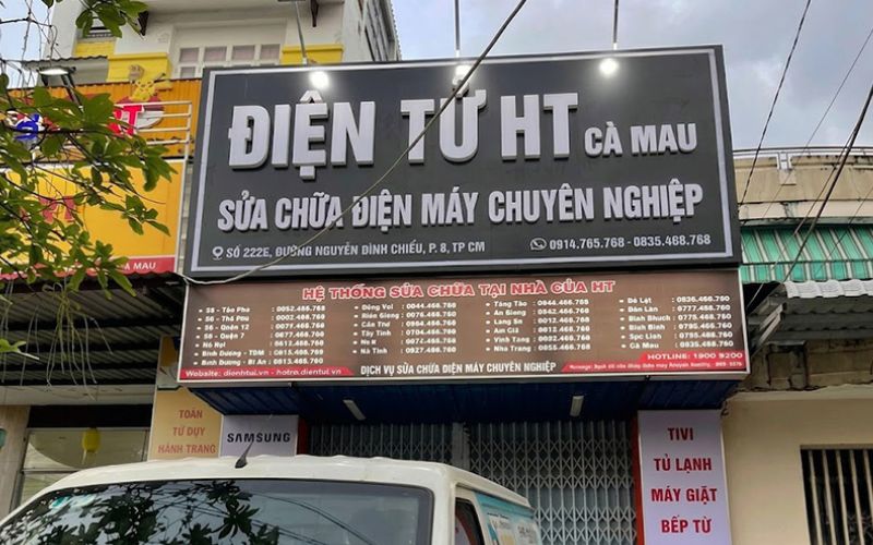 Trạm Điện Tử HT Cà Mau tại 222E Nguyễn Đình Chiểu, P.8, TP. Cà Mau