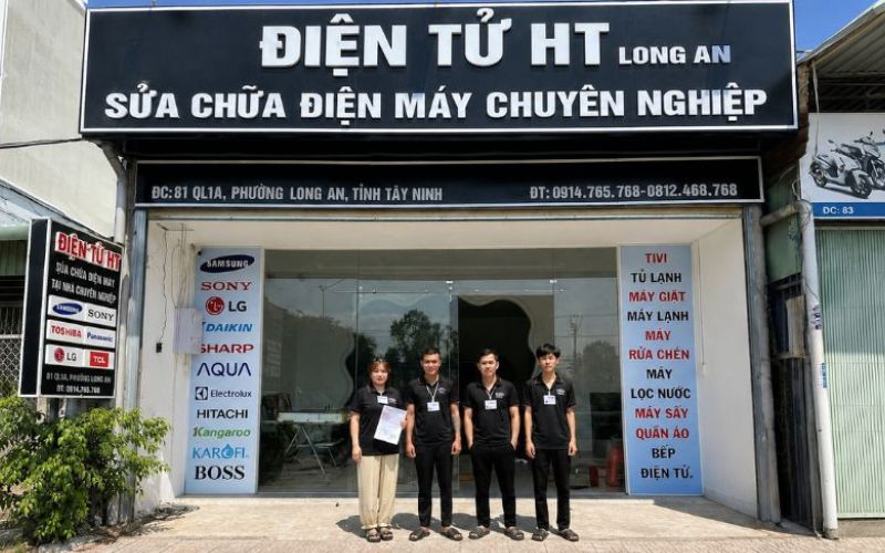 Hình ảnh điểm tiếp nhận Trạm Long An